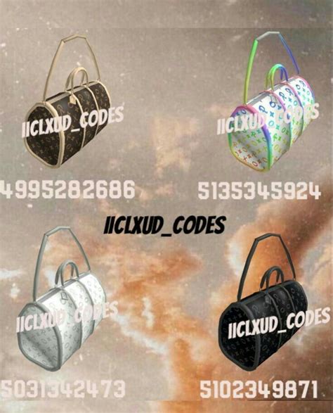 bloxburg lv bag code|kid outfit codes for bloxburg.